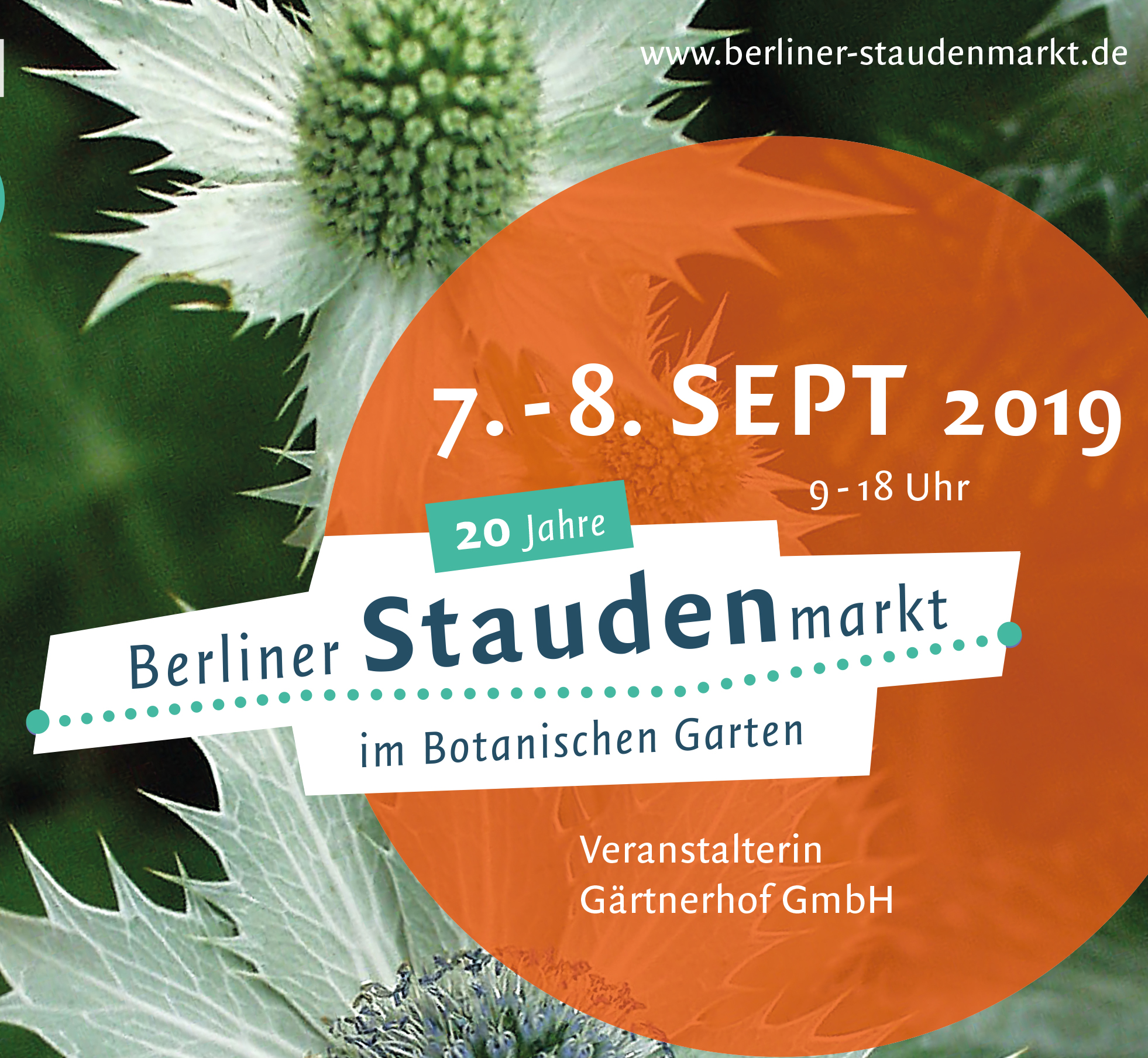 20 Jahre Berliner Staudenmarkt Im Botanischen Garten 7 8 September 2019 Bgbm