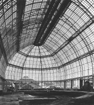 Historische Ansicht des Großen Tropenhauses um 1905. Großes Tropenhaus 1905